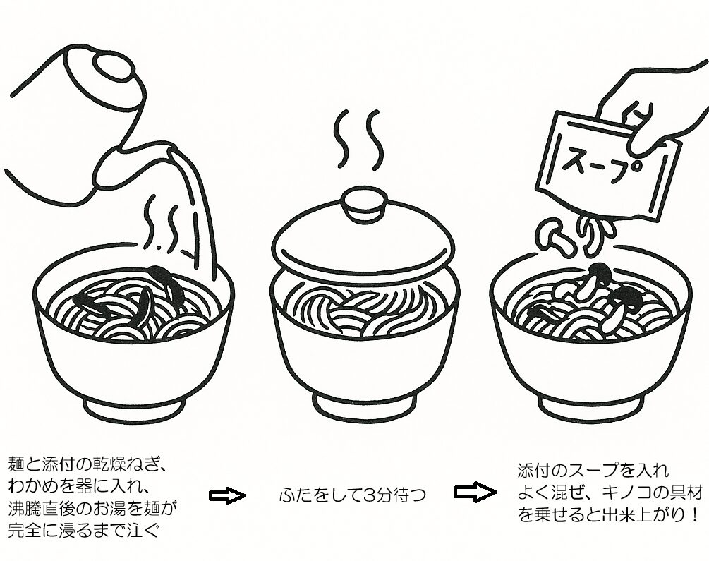 養々麺の作り方